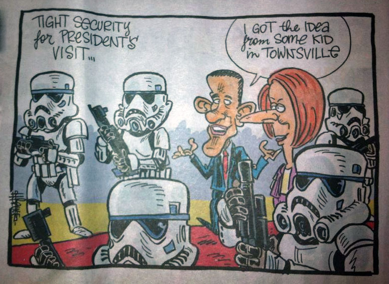 Obama and the 501st Legion